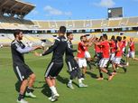 بالصور| المنتخب يختتم تدريباته ببرج العرب قبل السفر إلى الكونغو