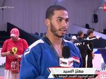 بعد حصده ذهبية الجودو.. معتز السيد: هنزل أتفسح في العلمين الجديدة
