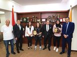 الإسماعيلي يكرم نعمة سعيد وآية سويلم بعد إنجاز دورة ألعاب البحر المتوسط