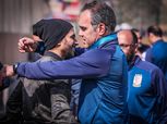 بالصور| محمد محمود يظهر في الأهلي بعد جراحة «الصليبي»