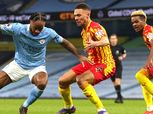 مانشستر سيتي يسقط في فخ التعادل أمام وست بروميتش (فيديو)