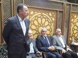 بالصور| «الخطيب» وحسن حمدي ونجوم الكرة في عزاء «صفوت عبد الحليم»