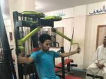 بالصور| بسبب خلافه مع مرتضى.. محمد ابراهيم يتدرب في جيم متواضع