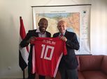 بالصور| «جلبرتو» يدعم «صلاح» في السفارة المصرية بأنجولا