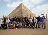 نجوم أوروبا في الجولف يشجعون السياحة المصرية من أمام الأهرامات