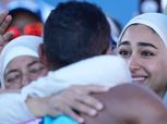 خطيبة أحمد الجندي تظهر في احتفالات حصوله على ذهبية الأولمبياد