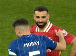 محمد صلاح وسام مرسي يخطفان الأنظار بعد نهاية مباراة ليفربول وإبسويتش