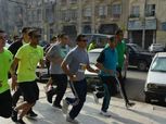 بالصور| وزير الشباب والرياضة يقود ماراثون للجرى بمصر الجديدة