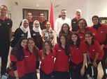 سفيرة مصر بالسنغال تستقبل بعثة منتخب سيدات السلة