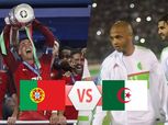 البرتغال تتقدم على الجزائر بثنائية في الشوط الأول