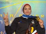 رحاب أحمد تتوج بذهبية العالم البارالمبية في رفع الأثقال