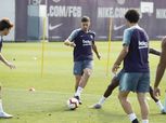 برشلونة يجري تدريباته في غياب الدوليين