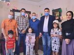 منطقة الإسماعيلية للميني فوتبول تكرم أسرة الشهيد عمرو وهيب (صور)