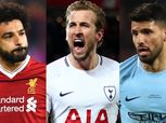 ترتيب هدافي الدوري الإنجليزي| هاري كين يلحق بـ«صلاح».. وأجويرو في الصدارة