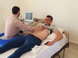 كشف طبي شامل على لاعبي المنتخب الأولمبي في معسكر السويس (صور)