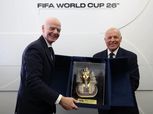 إنفانتينو يمنح «أبو ريدة» درع كأس العالم.. و«توت عنخ آمون» هدية من اتحاد الكرة لـ«فيفا»