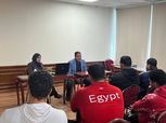 ندوة توعوية للاعبي منتخب مصر للمصارعة حول مخاطر المنشطات 
