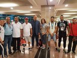 بالصور| وصول بعثة المصارعة بعد حصد 6 ميداليات ببطولة البحر المتوسط