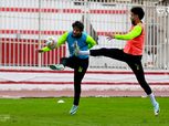جوميز يمنح محمود علاء تعليمات خاصة في تدريبات الزمالك قبل لقاء فيوتشر