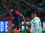 ريال بيتيس يوقف سلسلة انتصارات برشلونة بتعادل إيجابي في الدوري الإسباني