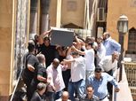 تشييع جنازة والد محمد طارق عضو مجلس الزمالك من مسجد الحامدية الشاذلية