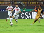 بالفيديو| الإنتاج الحربي يتقدم على الزمالك بهدف «قناوي» في الشوط الأول