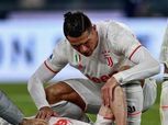 روما يساند لاعب يوفنتوس بعد إصابته بـ"الصليبي"