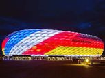 ملعب «آليناز أرينا» يتزين قبل مواجهة «ألمانيا» و«فرنسا»