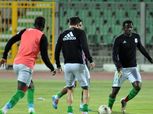 المصري يؤدي مرانه في معسكر برج العرب استعدادا للزمالك