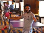 بالصور| محمد صلاح يواصل انتصاراته في الـ"بينج بونج": "الأبطال لا تهزم"