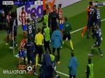 طرد فيليب.. أحداث شغب في مباراة أتلتيكو مدريد ومانشستر سيتي «فيديو»