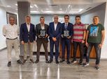 اتحاد الكرة يكرم الحكمين حسن وسامي لتألقهما في أمم إفريقيا لكرة الصالات