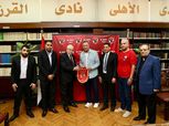 الأهلي يستقبل وفد نادي النصر الرياضي