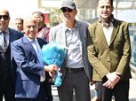 بيراميدز يستقبل بعثة الجيش الملكي المغربي بالورود قبل موقعة السبت