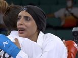 وزير الرياضة يؤازر فريال أشرف بعد ضمان ميدالية جديدة لمصر في الكاراتيه