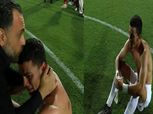 بكاء محمد شحاتة بعد التتويج بالدوري مع الزمالك.. وجون إدوارد يتدخل