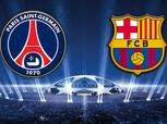 شاهد| بث مباشر لمباراة برشونة وباريس سان جيرمان