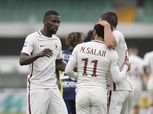 بالصور| محمد صلاح يحتفل بهدفيه في مرمى كييفو