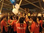خاص| بالفيديو.. احتفالات منتخب مصر للناشئات ببطولة افريقيا لحظه وصولهن مطار القاهرة