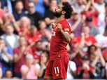 محمد صلاح يحتفل بثنائيته في أرسنال على تويتر