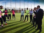 بالصور.. محمد مصيلحي يجتمع بطلعت يوسف ولاعبي الاتحاد السكندري