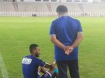 "عاشور" يشارك في مران الأهلي