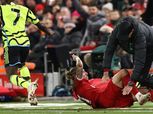 سقوط طريف ليورجن كلوب بعد اصطدامه بتسميكاس في مباراة ليفربول وآرسنال «فيديو»