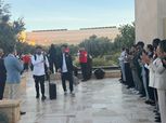 ممر شرفي.. موظفو فندق إقامة منتخب مصر يودعون البعثة قبل التوجه لطنجة