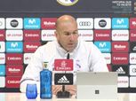 زيدان: لن نعلق على التحكيم وهناك من ينزعج من فوز ريال مدريد