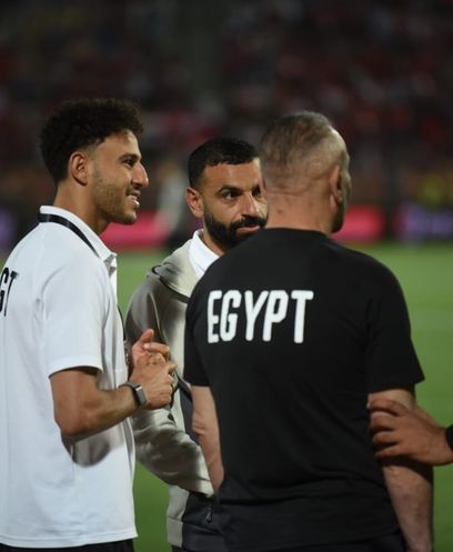 لقطات من مباراة مصر وروسيا في كأس العاصمة الجديدة