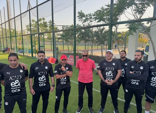 جلسة تحفيزية للاعبي منتخب الشباب قبل بطولة شمال أفريقيا