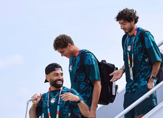 وصول بعثة منتخب مصر إلى أتلانتا استعداداً لمواجهة الأرجنتين