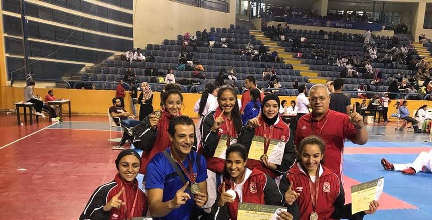 «كاراتيه الأهلي» يتسلم درع بطولة القاهرة
