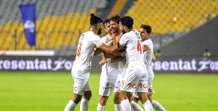 مران الزمالك "كامل العدد" قبل مواجهة المقاصة